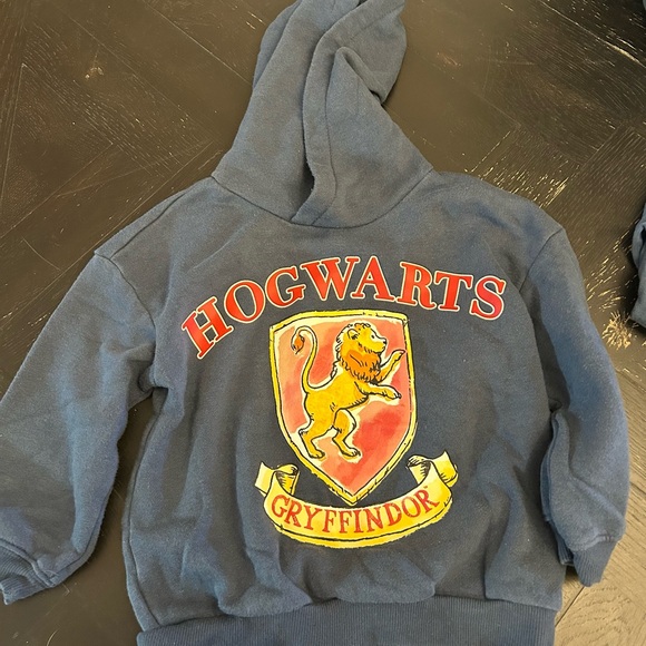 H&M Hogwarts Kids Hoodie and T-Shirt Set - Navy - Picture 2 of 7
